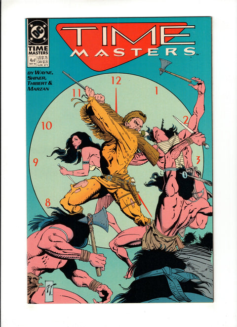 Time Masters #4 (1990)   DC Comics 1990