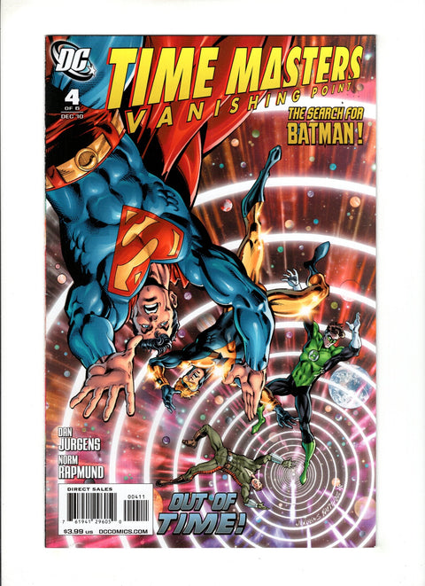 Time Masters: Vanishing Point #4 (2010)   DC Comics 2010