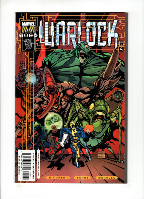 Warlock (Marvel Tech) #4A (1999)   Marvel Comics 1999