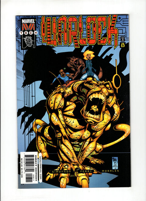 Warlock (Marvel Tech) #8 (2000)   Marvel Comics 2000
