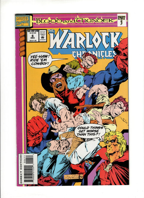 Warlock Chronicles #6A (1993)   Marvel Comics 1993