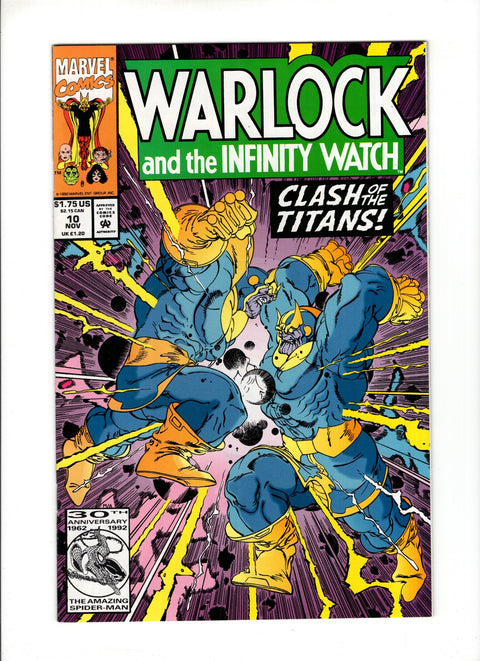 Warlock and the Infinity Watch #10A (1992)   Marvel Comics 1992