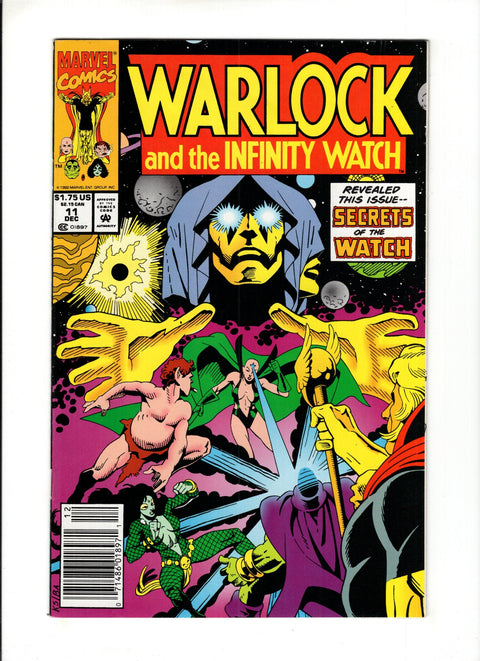 Warlock and the Infinity Watch #11B (1992)  Newsstand  Marvel Comics 1992