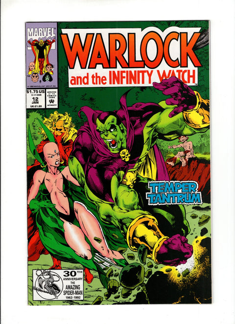 Warlock and the Infinity Watch #12A (1992)   Marvel Comics 1992