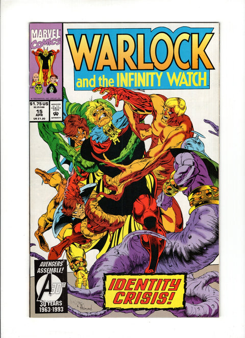 Warlock and the Infinity Watch #15A (1993)   Marvel Comics 1993
