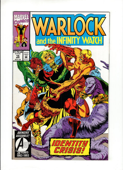 Warlock and the Infinity Watch #15A (1993)   Marvel Comics 1993