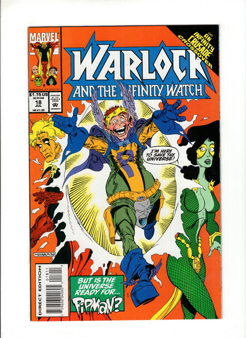 Warlock and the Infinity Watch #18A (1993)   Marvel Comics 1993