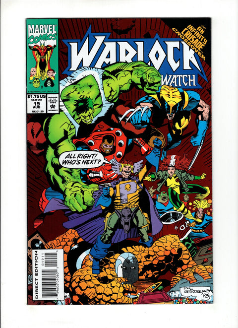Warlock and the Infinity Watch #19 (1993)   Marvel Comics 1993