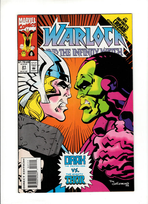 Warlock and the Infinity Watch #21 (1993)   Marvel Comics 1993
