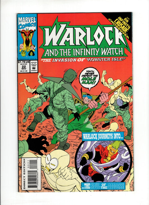 Warlock and the Infinity Watch #22 (1993)   Marvel Comics 1993