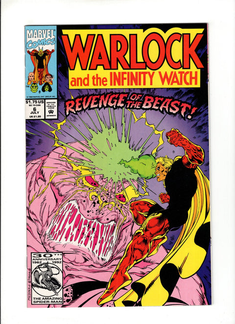 Warlock and the Infinity Watch #6A (1992)   Marvel Comics 1992