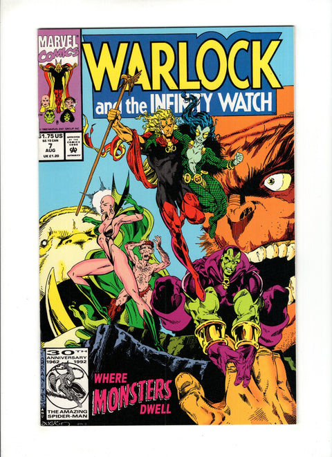 Warlock and the Infinity Watch #7A (1992)   Marvel Comics 1992
