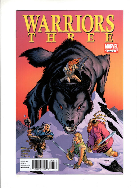 Warriors Three #4 (2011)   Marvel Comics 2011
