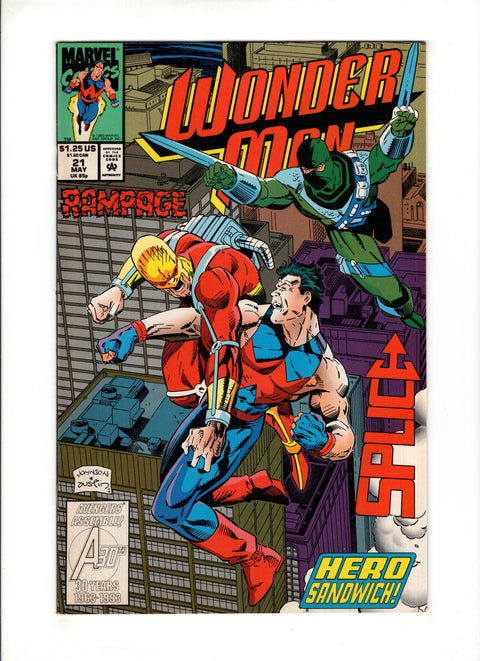 Wonder Man, Vol. 2 #21 (1993)   Marvel Comics 1993