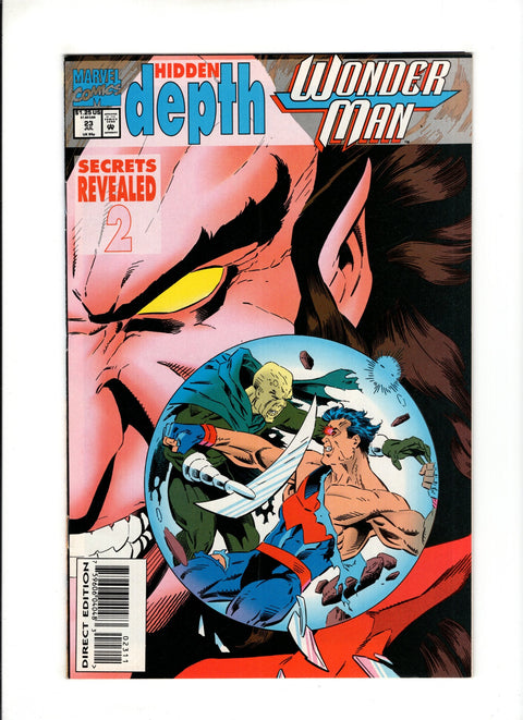 Wonder Man, Vol. 2 #23 (1993)   Marvel Comics 1993