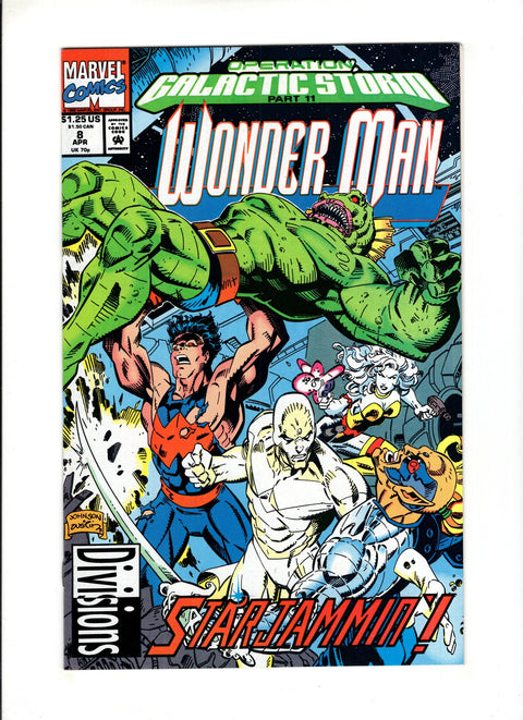 Wonder Man, Vol. 2 #8A (1992)   Marvel Comics 1992