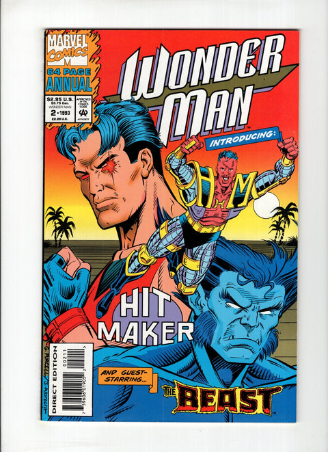 Wonder Man, Vol. 2 Annual #2A (1993)   Marvel Comics 1993