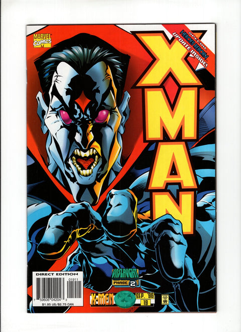 X-Man #19A (1996)   Marvel Comics 1996