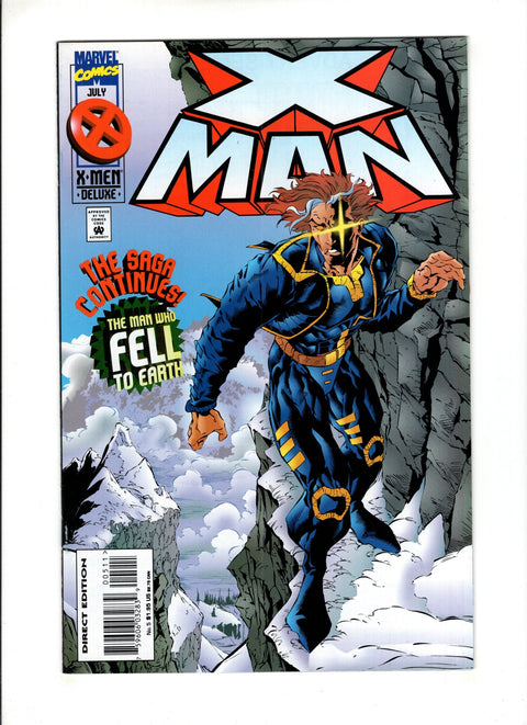 X-Man #5A (1995)   Marvel Comics 1995