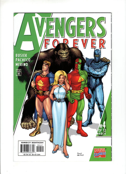 Avengers Forever, Vol. 1 #4A (1999)   Marvel Comics 1999
