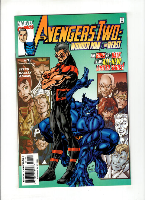 The Avengers Two: Wonder Man & the Beast #1 (2000)   Marvel Comics 2000