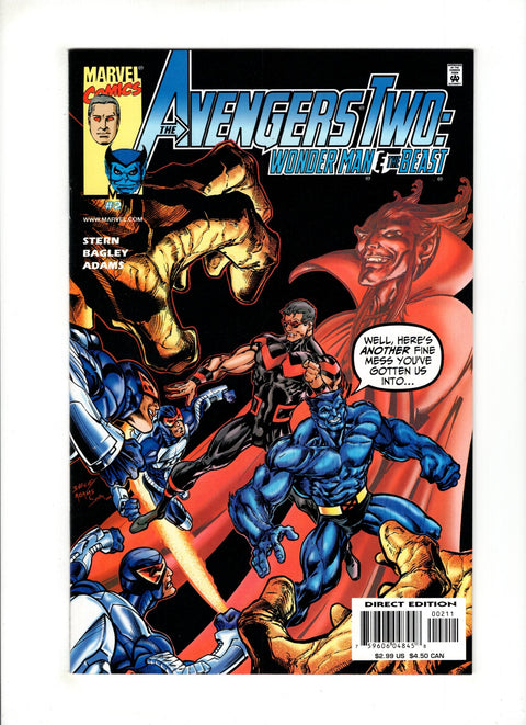 The Avengers Two: Wonder Man & the Beast #2 (2000)   Marvel Comics 2000