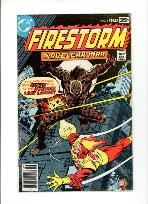 Firestorm, the Nuclear Man, Vol. 1 #4A (1978) 1st Hyena 1st Hyena DC Comics 1978