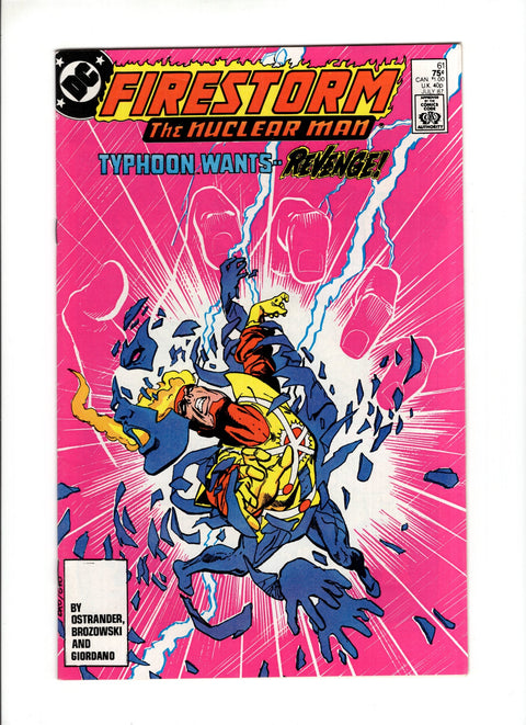 Firestorm, the Nuclear Man, Vol. 2 #61A (1987)   DC Comics 1987
