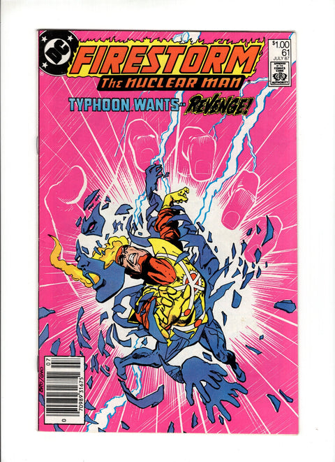 Firestorm, the Nuclear Man, Vol. 2 #61C (1987) CPV  DC Comics 1987