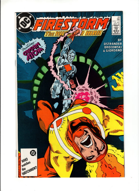 Firestorm, the Nuclear Man, Vol. 2 #63A (1987)   DC Comics 1987