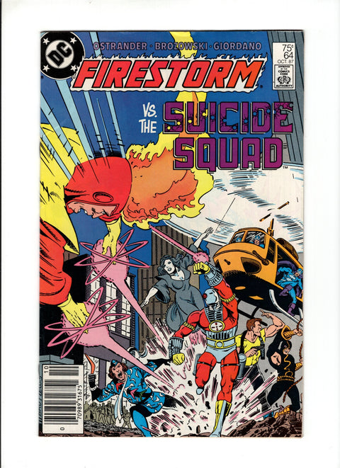 Firestorm, the Nuclear Man, Vol. 2 #64B (1987) Newsstand  DC Comics 1987