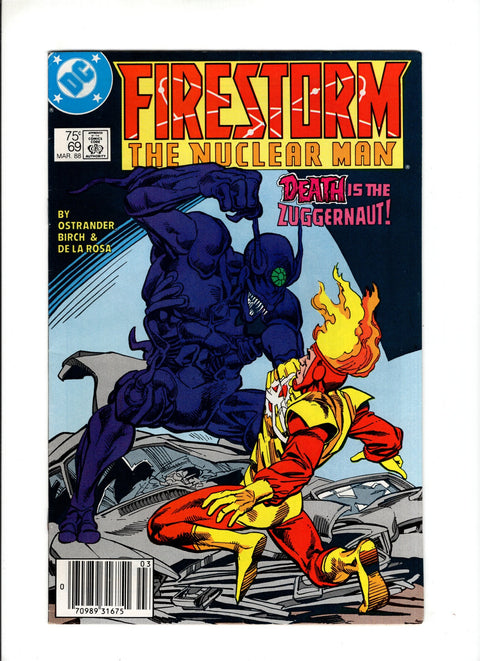 Firestorm, the Nuclear Man, Vol. 2 #69B (1988) Newsstand  DC Comics 1988