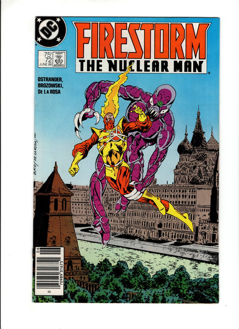 Firestorm, the Nuclear Man, Vol. 2 #72B (1988) Newsstand  DC Comics 1988