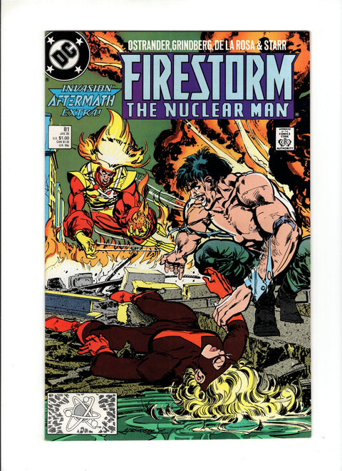Firestorm, the Nuclear Man, Vol. 2 #81A (1989)   DC Comics 1989