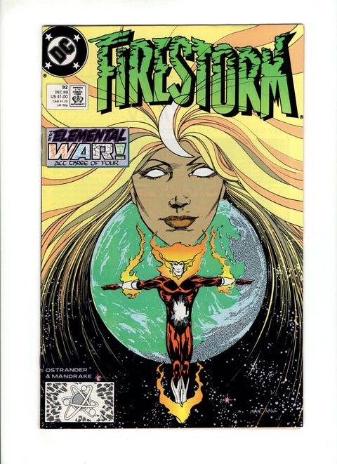 Firestorm, the Nuclear Man, Vol. 2 #92A (1989)   DC Comics 1989