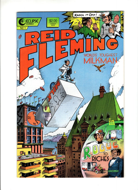 Reid Fleming World's Toughest Milkman (Eclipse) #1A (1986)   Eclipse Comics 1986