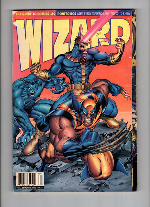 Wizard Comics Magazine #49 (1995) X-Men X-Men Wizard Press 1995