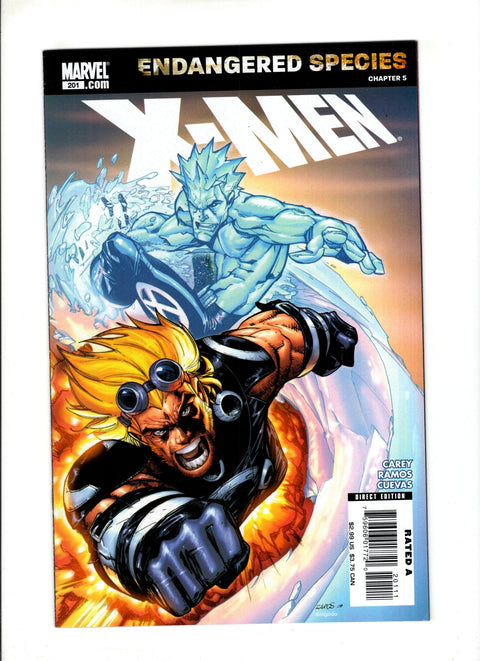 X-Men, Vol. 1 #201A (2007)   Marvel Comics 2007