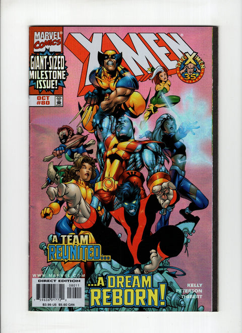 X-Men, Vol. 1 #80A (1998) Holographic Cover Holographic Cover Marvel Comics 1998