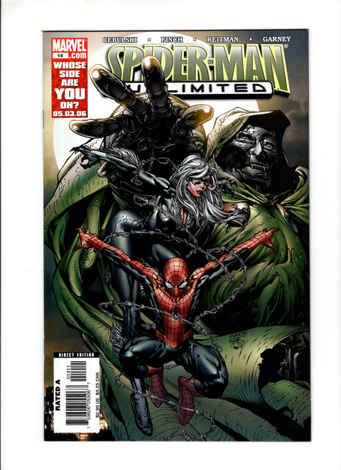 Spider-Man Unlimited, Vol. 3 #14 (2006) David Finch Cover David Finch Cover Marvel Comics 2006