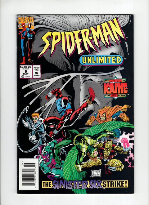 Spider-Man Unlimited, Vol. 1 #9A (1995) Newsstand  Marvel Comics 1995
