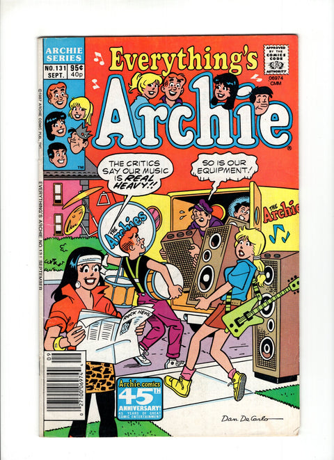 Everything's Archie #131A (1987)   Archie Comic Publications 1987