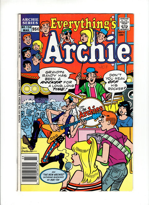 Everything's Archie #134A (1988)   Archie Comic Publications 1988