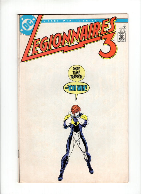 Legionnaires 3 #4A (1986)   DC Comics 1986