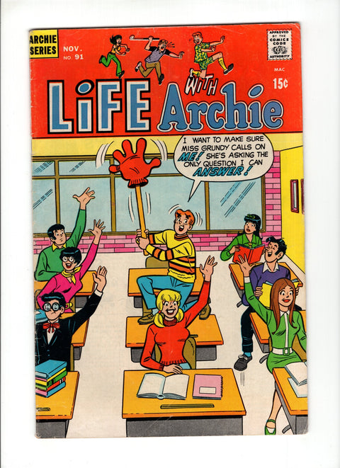 Life with Archie #91 (1969)   Archie Comic Publications 1969