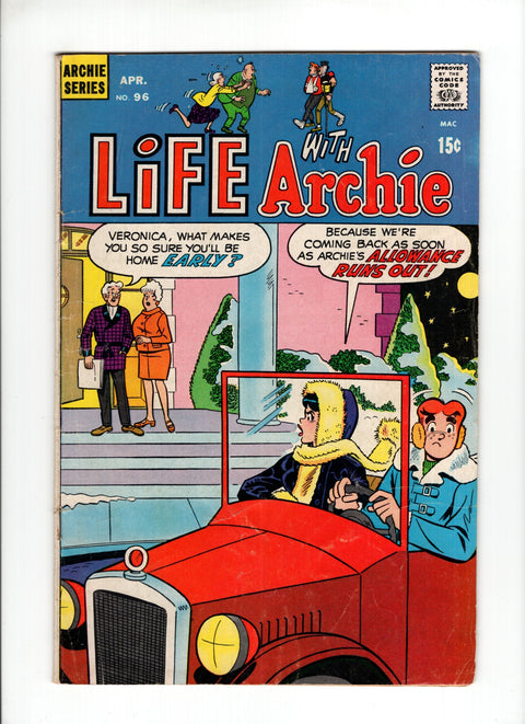 Life with Archie #96 (1970)   Archie Comic Publications 1970