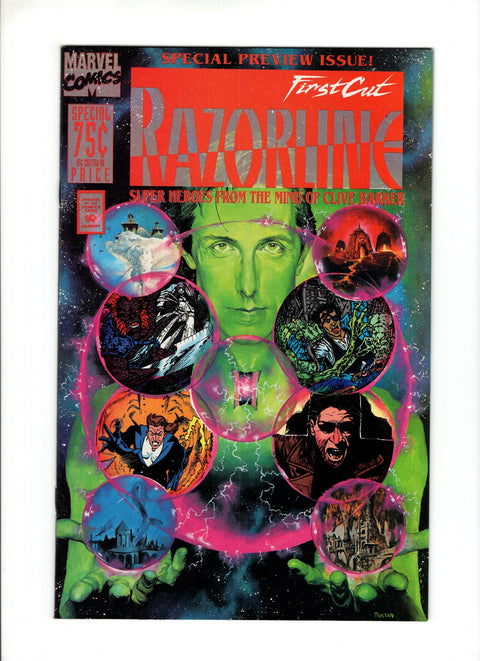 Razorline #1A (1993) 1st Preview Clive Barker Titles 1st Preview Clive Barker Titles Marvel Comics 1993