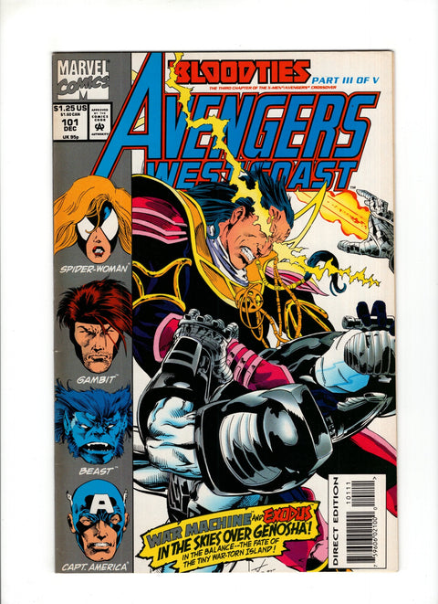 The West Coast Avengers, Vol. 2 #101A (1993)   Marvel Comics 1993