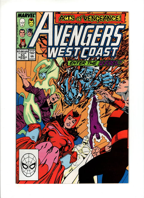 The West Coast Avengers, Vol. 2 #53A (1989)   Marvel Comics 1989
