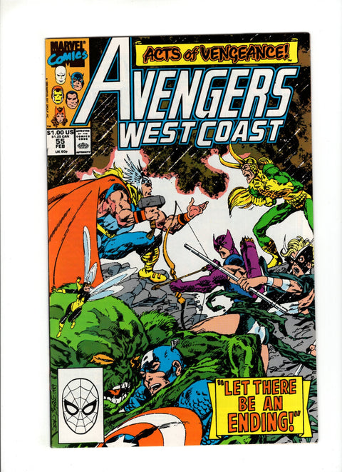 The West Coast Avengers, Vol. 2 #55A (1989)   Marvel Comics 1989